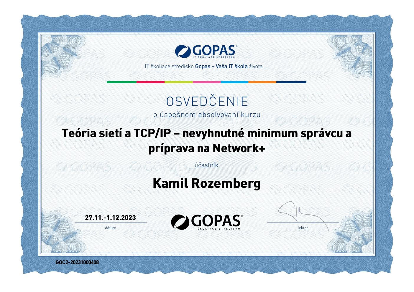 Teória sietí a TCP/IP